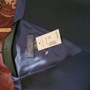 Size 2x - navy blue and Grey Vest